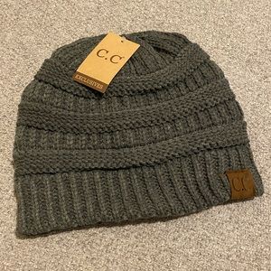C.C. Beanie - Dark Grey Melange #2
